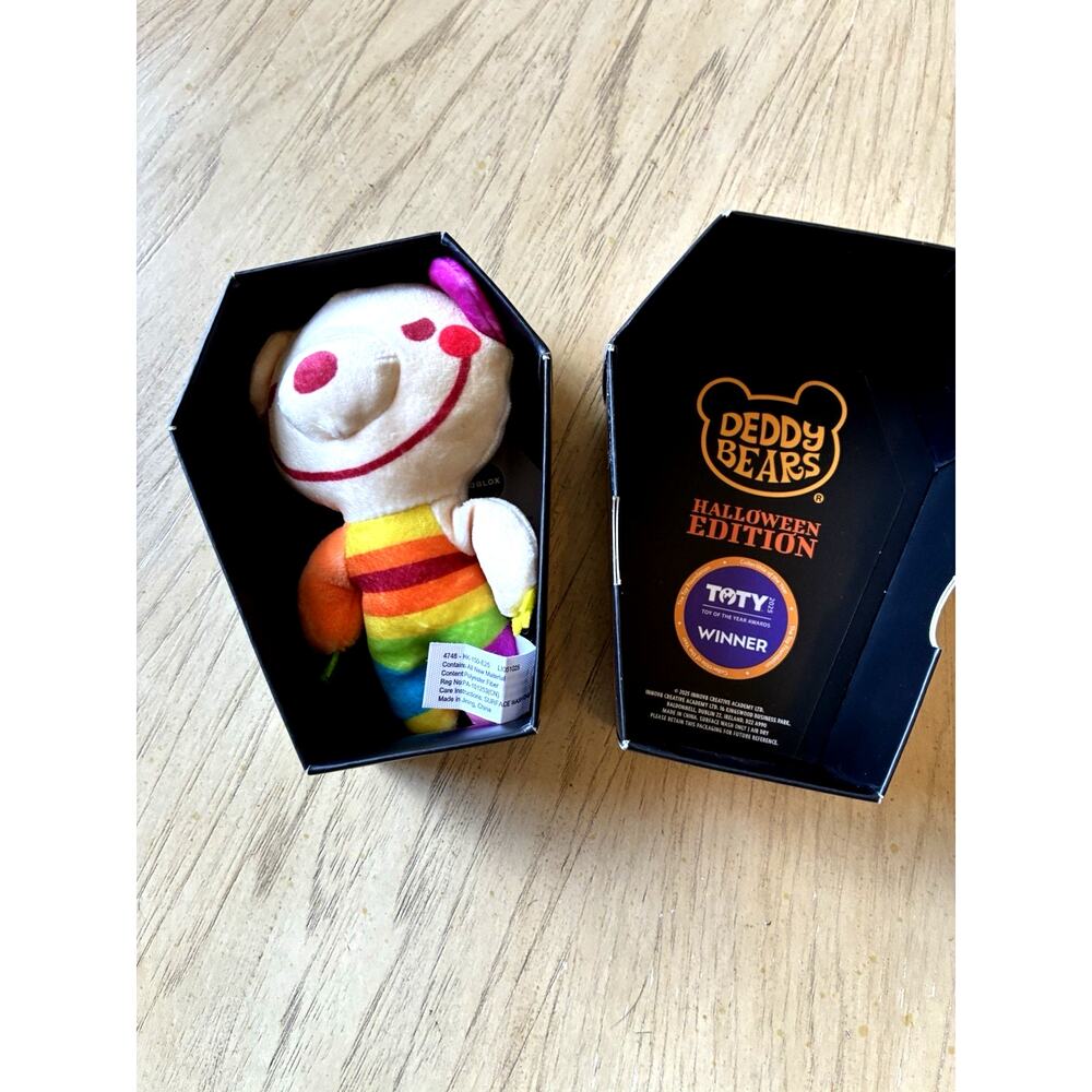NEW 2025 Deddy Bears Halloween Edition ROBLOX Zombozo Included Coffin VHTF